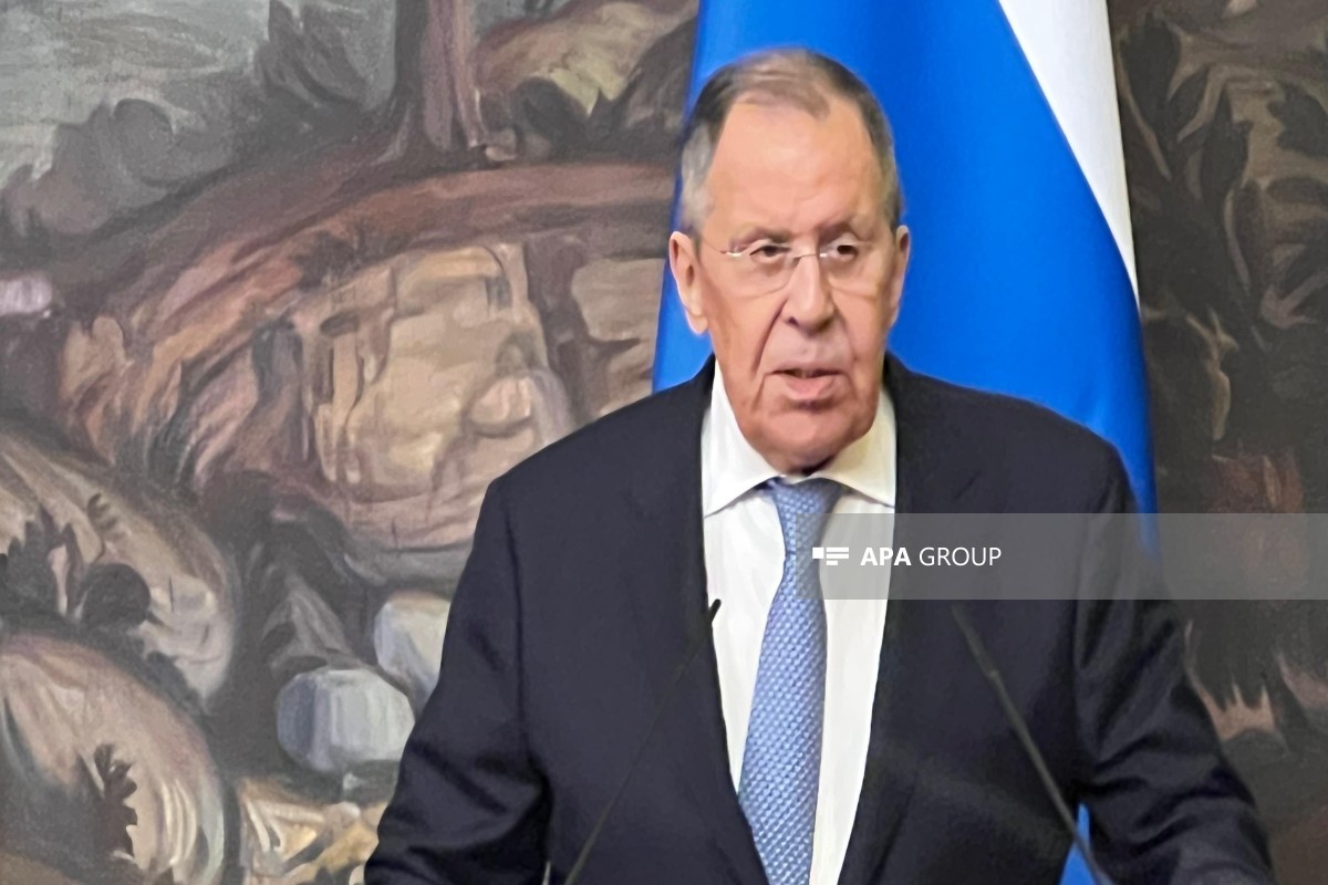 Rusiya xarici işlər naziri Sergey Lavrov