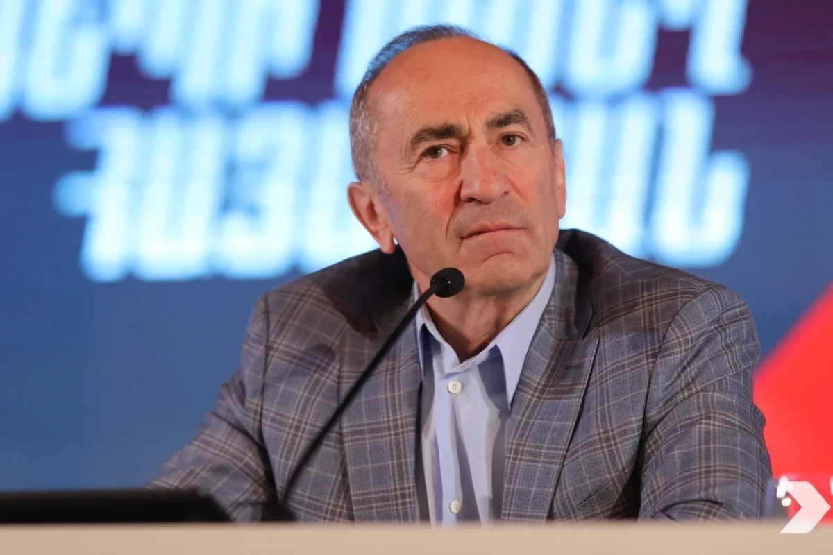 Second president of Armenia, leader of the "Armenia" bloc, Robert Kocharyan