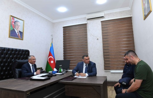 Dövlət Komitəsində vətəndaşların növbəti qəbulu keçirilib