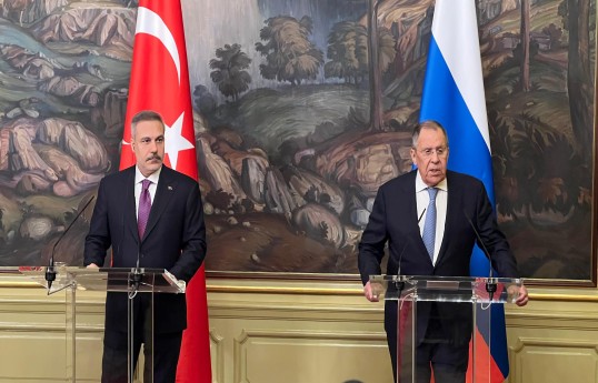 Lavrov və Hakan Fidan Cənubi Qafqazdakı vəziyyəti müzakirə edib