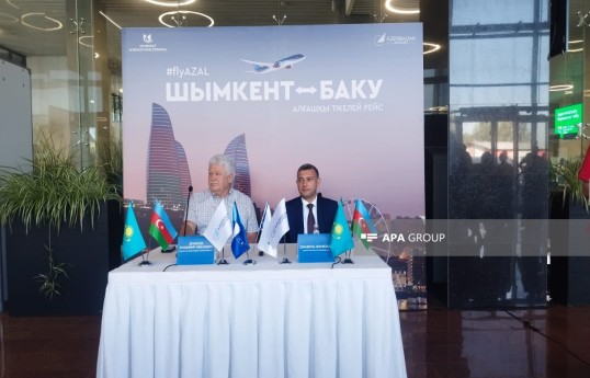 AZAL: Bakı-Şımkent reysi Azərbaycan və Qazaxıstan arasında dostluğun daha bir simvolu olacaq
