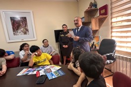 Fövqəladə Hallar Nazirliyi sığınacaqda maarifləndirmə tədbiri keçirib