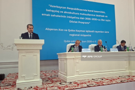 Aqrar sahədə Dövlət Proqramı çərçivəsində Qubada regional müşavirə keçirilir - FOTO 