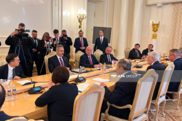 Moskvada Rusiya və Türkiyə XİN rəhbərləri arasında görüş başlayıb - FOTO 