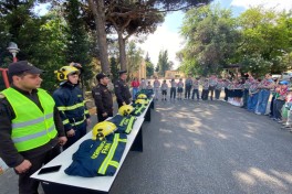 Dövlət Yanğından Mühafizə Xidməti “açıq qapı günü” tədbiri keçirib - FOTO 