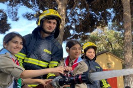Dövlət Yanğından Mühafizə Xidməti “açıq qapı günü” tədbiri keçirib - FOTO 