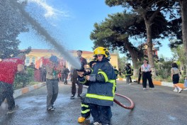 Dövlət Yanğından Mühafizə Xidməti “açıq qapı günü” tədbiri keçirib - FOTO 