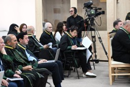 Arayik Harutyunyan və digərlərinin şikayətləri üzrə apellyasiya məhkəməsi davam etdirilib - FOTO 