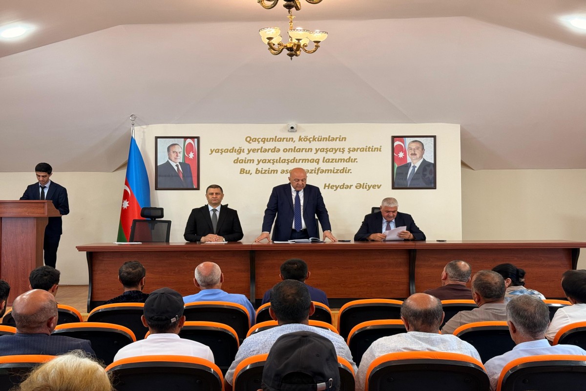 Ağdərə sakinləri sosial müdafiə tədbirləri və mina təhlükəsi ilə bağlı maarifləndirilib - <span class="red_color">FOTO