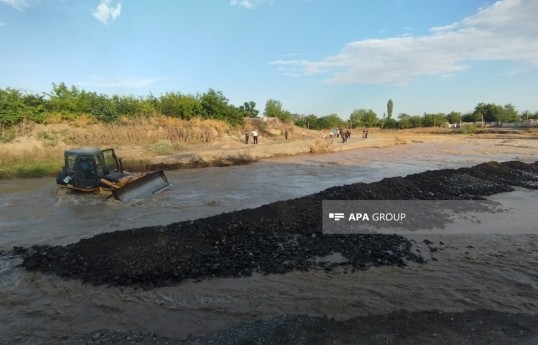 Ağdamda sel təhlükəsi aradan qaldırılıb, 60 evin qaz təchizatı bərpa edilib - YENİLƏNİB 