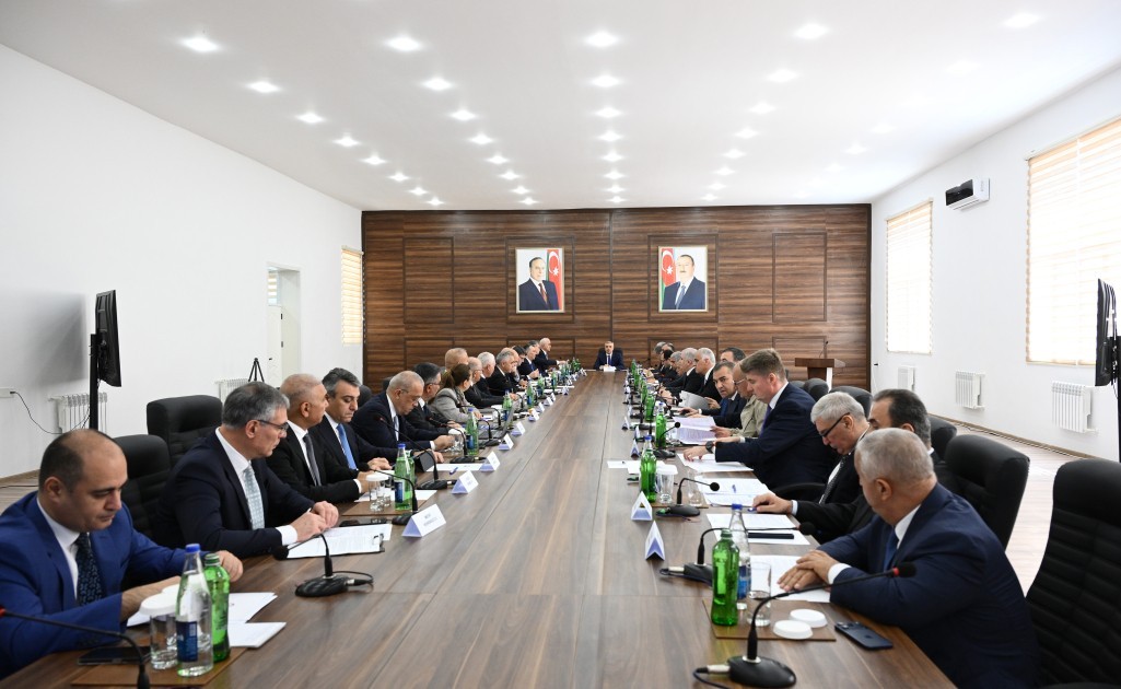 Əlaqələndirmə Qərargahının növbəti iclası Ağdərə şəhərində keçirilib - FOTO 