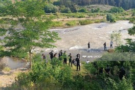 Dünən Tovuzda çayda batan 22 yaşlı gəncin meyiti tapılıb