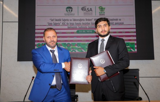 Azərbaycanda ilk dəfə İslam Sığortası (Takaful) Ekosistemi fəaliyyətə başlayır - FOTO 