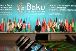 Bakıda İslam İnkişaf Bankı Qrupunun İllik Toplantılarının açılış mərasimi keçirilir, Prezident İlham Əliyev çıxış edib - VİDEO  - YENİLƏNİB-1  - FOTO 