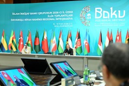 Bakıda İslam İnkişaf Bankı Qrupunun İllik Toplantılarının açılış mərasimi keçirilib, Prezident İlham Əliyev çıxış edib - VİDEO  - YENİLƏNİB-2  - FOTO 