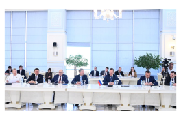 Bakıda Azərbaycan və Rusiya Parlamentlərarası Əməkdaşlıq Komissiyasının 24-cü iclası keçirilib - FOTO  - YENİLƏNİB 