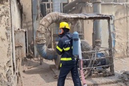 Bərdə Pambıq İstehsalı və Emalı Zavodunda yanğın-taktiki təlimi keçirilib