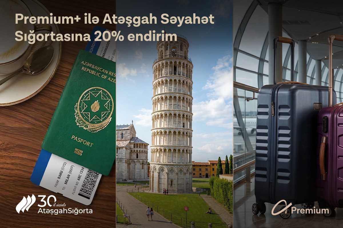Azercell-in “Premium” abunəçilərinə Atəşgah Sığorta-dan 20% endirim