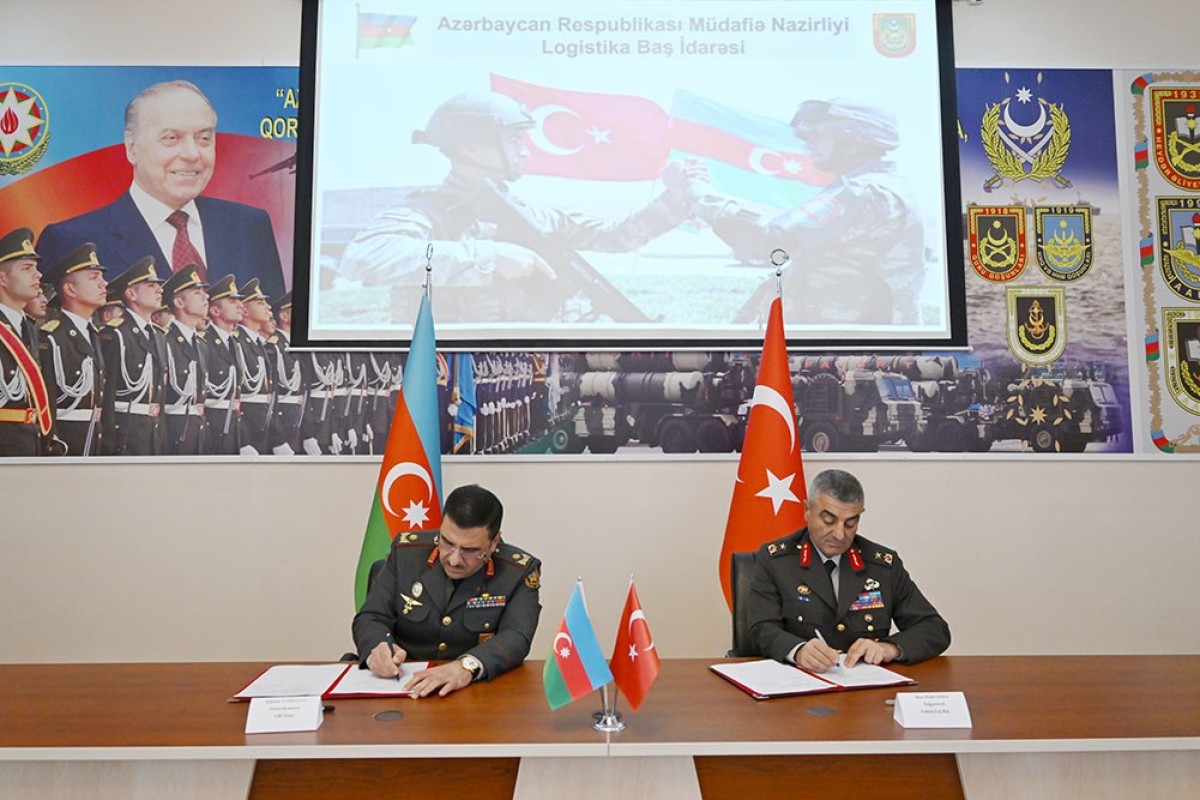 Azərbaycan və Türkiyə MN arasında hərbi logistika sahəsində protokol imzalanıb