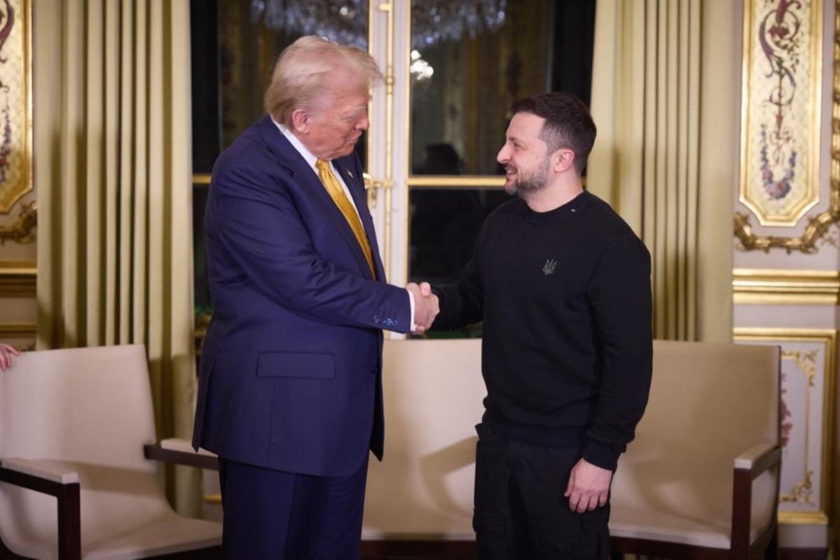 ABŞ Prezidenti Donald Tramp və Ukrayna Prezidenti Volodimir Zelenski