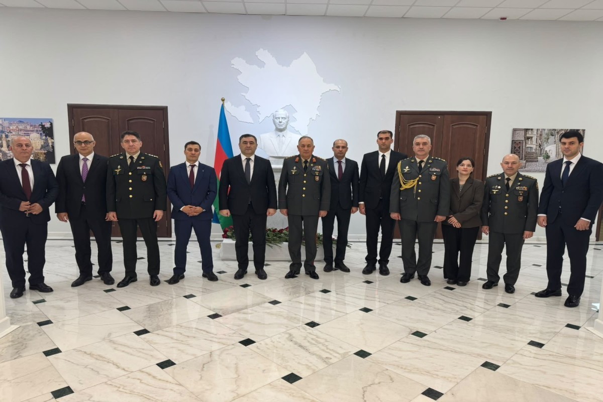 Керим Валиев возглавил делегацию, посетившую посольство Азербайджана в Казахстане
