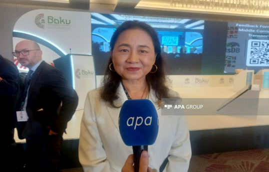 Asiya İnfrastruktur İnvestisiya Bankının (AIIB) baş direktoru Xiaohong Yang