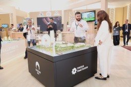 İİB Qrupunun Özəl Sektor Forumu çərçivəsində keçirilən sərgidə Azərbaycan pavilyonu təşkil olunub