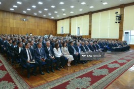 Aqrar sahədə Dövlət Proqramı çərçivəsində Şəmkirdə regional müşavirə keçirilir - FOTO 