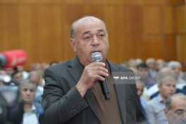 Aqrar sahədə Dövlət Proqramı çərçivəsində Şəmkirdə regional müşavirə keçirilib - FOTO  - YENİLƏNİB 