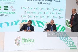 İsDB Toplantıları çərçivəsində genişmiqyaslı sazişlər imzalanıb - FOTO 