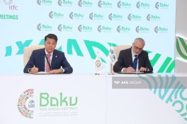 İsDB Toplantıları çərçivəsində genişmiqyaslı sazişlər imzalanıb - FOTO 