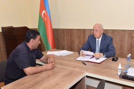 Zakir Fərəcov vətəndaş qəbulu keçirib