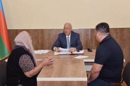 Zakir Fərəcov vətəndaş qəbulu keçirib