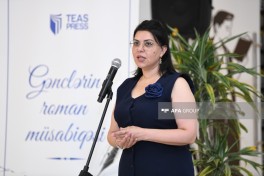 “TEAS Press”in keçirdiyi gənclərin roman müsabiqəsinin qalibləri mükafatlandırılıb - FOTO 