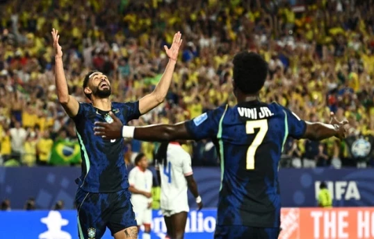 DÇ-2026: Braziliya 3 xalı 3 qolla qazanıb