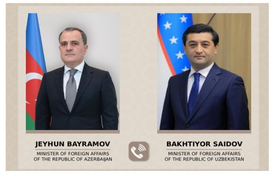 Azərbaycan və Özbəkistan XİN rəhbərləri telefon danışığı aparıb, strateji tərəfdaşlıq müzakirə olunub - YENİLƏNİB 