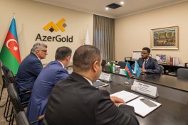 “AzerGold”da Somali İnkişaf və Yenidənqurma Bankının baş direktoru ilə görüş keçirilib