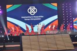 Məktəblilərin Respublika İdman Olimpiadasının açılış mərasimi keçirilib - FOTO 