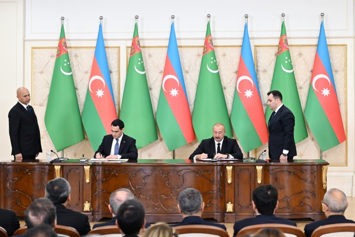 Azərbaycan-Türkmənistan sənədləri mübadilə olunub - <span class="red_color">YENİLƏNİB