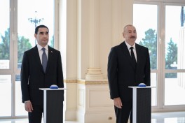Azərbaycan və Türkmənistan prezidentlərinin iştirakı ilə “Dostlug” tankerinin onlayn formatda hədiyyə olunması mərasimi keçirilib