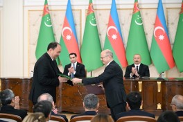 Azərbaycan-Türkmənistan sənədləri mübadilə olunub - YENİLƏNİB 