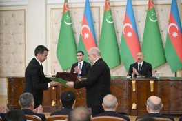 Azərbaycan-Türkmənistan sənədləri mübadilə olunub - YENİLƏNİB 