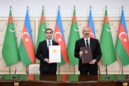 Azərbaycan-Türkmənistan sənədləri mübadilə olunub - YENİLƏNİB 