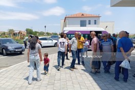 Cəbrayılın Şükürbəyli kəndinə növbəti köç olub, açarlar təqdim olunub - YENİLƏNİB-1  - FOTO 