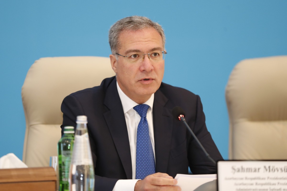 Azərbaycan Respublikası Prezidentinin köməkçisi - Prezident Administrasiyasının İqtisadi məsələlər və innovativ inkişaf siyasəti şöbəsinin müdiri Şahmar Mövsümov