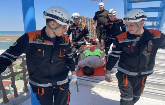 FHN Novxanıda istirahət mərkəzində təlim keçirib
