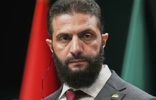 Suriya lideri Əhməd Əl Şaraa
