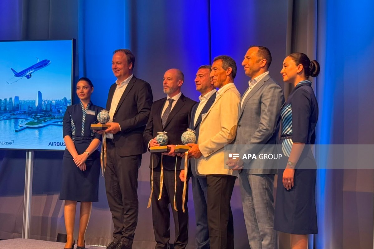 Hamburqda AZAL üçün ilk A321neo təyyarəsinin təhvilvermə mərasimi keçirilib- <span class="red_color">FOTO