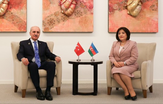 Milli Məclis və TBMM sədrləri görüşüb, Azərbaycan-Türkiyə strateji müttəfiqliyinin önəmi vurğulanıb