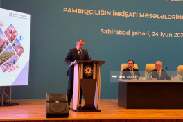 Sabirabadda pambıqçılığın inkişafına həsr olunmuş regional müşavirə keçirilib - FOTO  - YENİLƏNİB 